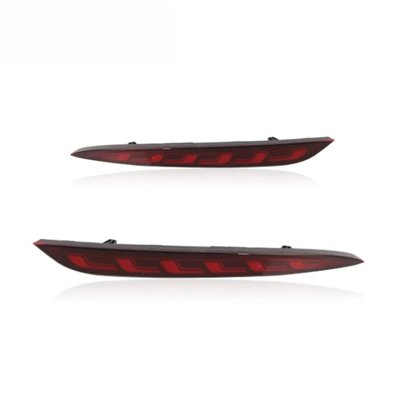 ل تسلا نموذج Y 2020-2022 زوج LED الخلفية بار ضوء تعديل المصد الخلفي ضوء أضواء الضباب DRL بدوره إشارة مصباح مكبح #3