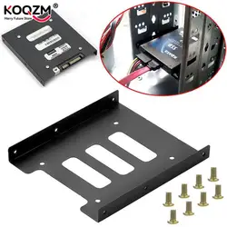 2.5 인치-3.5 인치 SSD HDD 어댑터 브래킷, 금속 장착 키트, 브래킷 도크, 하드 드라이브 홀더, SSD 트레이, 데스크탑 pc용