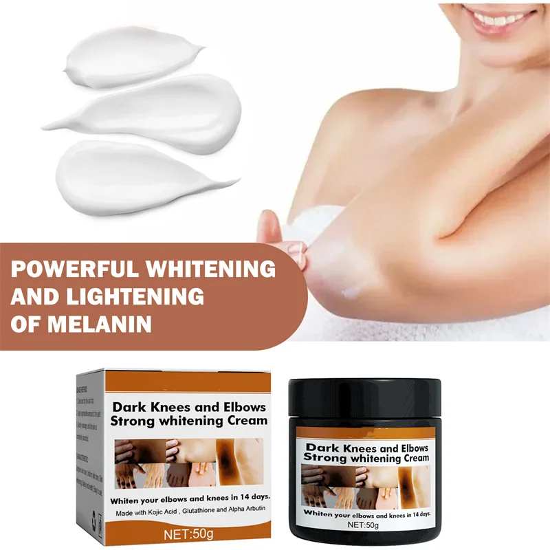 Body Whitening Cream Fast Bleach Private Parts Lighten Underarm Legs Knees Melanin Intimate Areas Remove Dark Spot Beauty Health