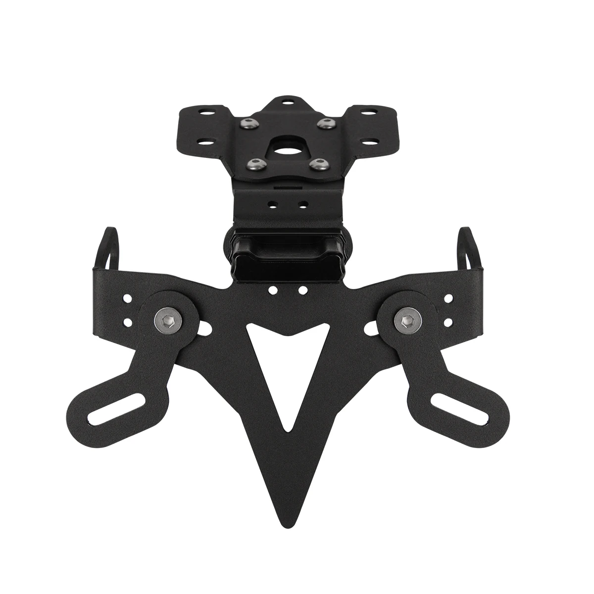 لياماها MT-07/FZ-07 2013-2023 دراجة نارية لوحة ترخيص حامل الحاجز مزيل تسجيل قوس مع LED MT07 MT 07 2018 #3