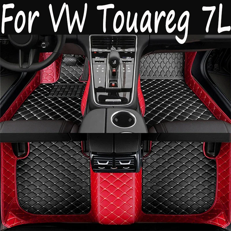 

Car Floor Mats For VW Volkswagen Touareg 7L 2002~2009 5saet Waterproof Protective Pad Car Matt Tapetes Automovil Car Accessories