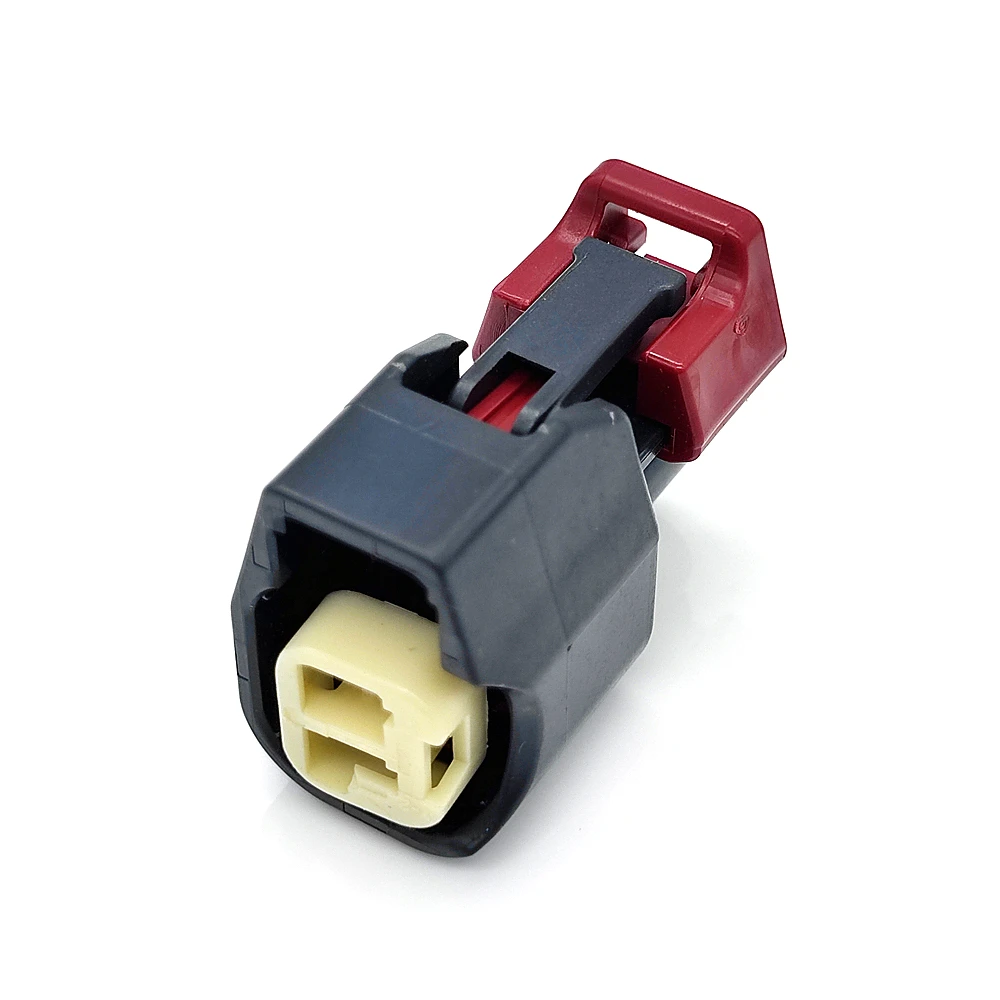7283-6430-30 2 Pin Waterproof Automotive Connector Female YESC Kaizen Series 1.5mm HPA Black for Fiat Chrysler Wiring