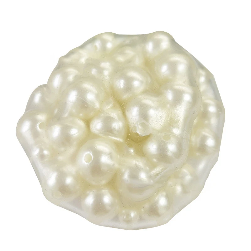 Stress Relief Squeeze Pearl Balls Stress Ball Fidget Toy Glazed Beads Vent Ball Pearl Balls Party Kids Fidgeting Girl Baby Toy