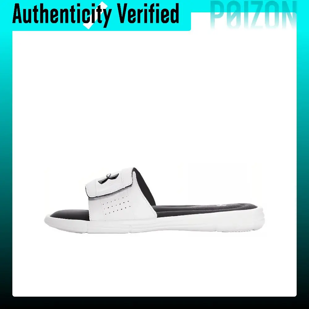 Under Armour Ignite 5 Slide Slippers Men's Black/White 1287318-100