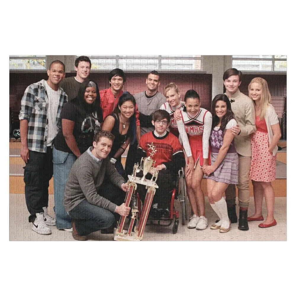 

Glee Cast Jigsaw Puzzle Custom Kids Toy Toys For Children Picture Puzzle