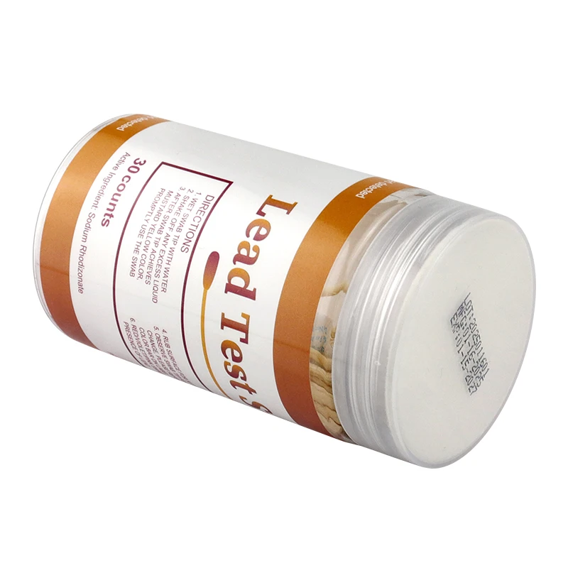 Поверхностная краска для тестирования свинца, косметика, тампон для обнаружения содержания свинца, лабораторный способ тестирования бытового свинца