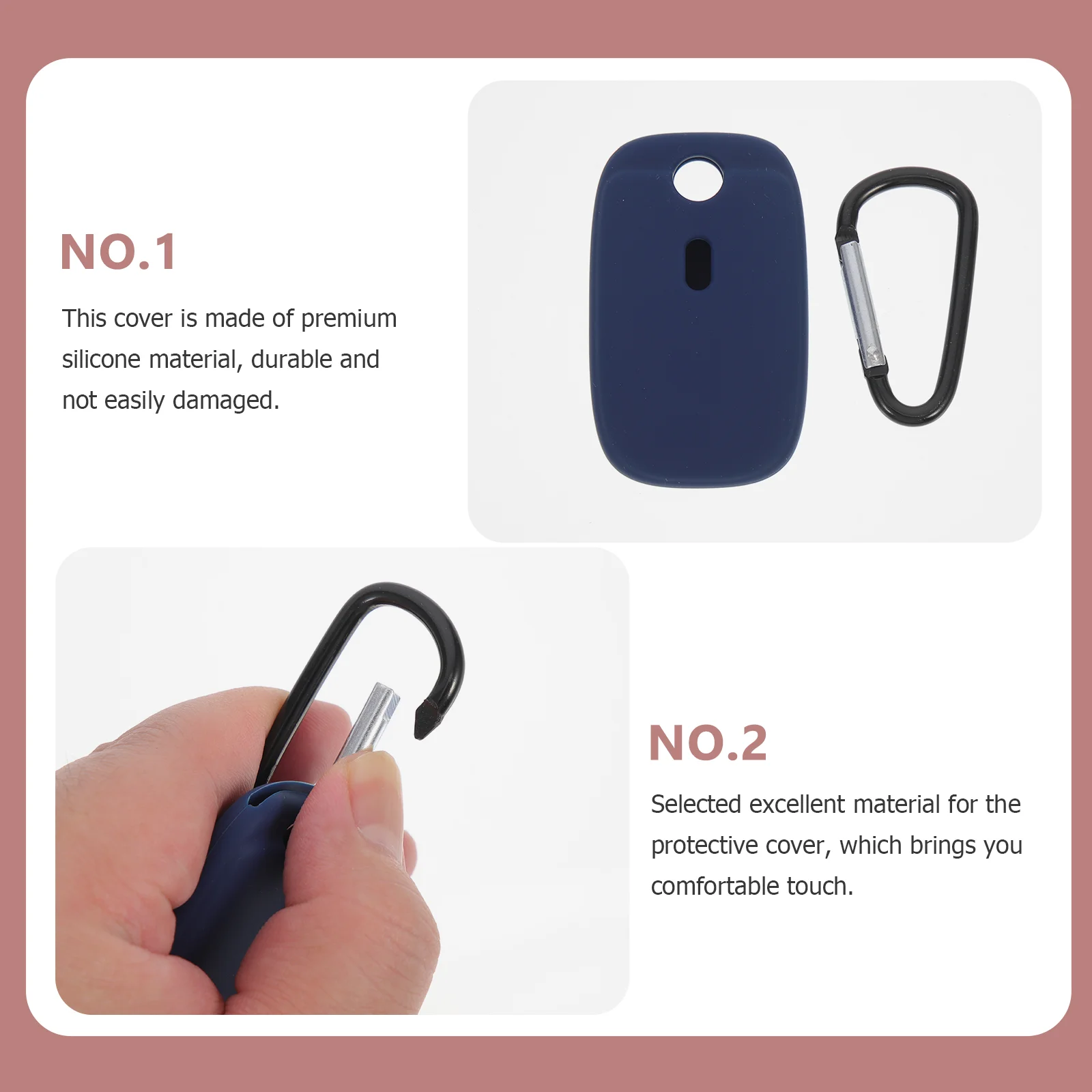 Étui de protection antichoc Smart Tiles, accessoire de protection, Mate Chic, 2 pièces