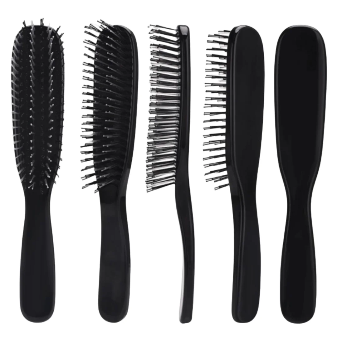 

Массажная расческа, щетки против запутывания, парикмахерские щетки для распутывания бороды, широкие зубцы, расчески против потери, салонная щетка для укладки волос