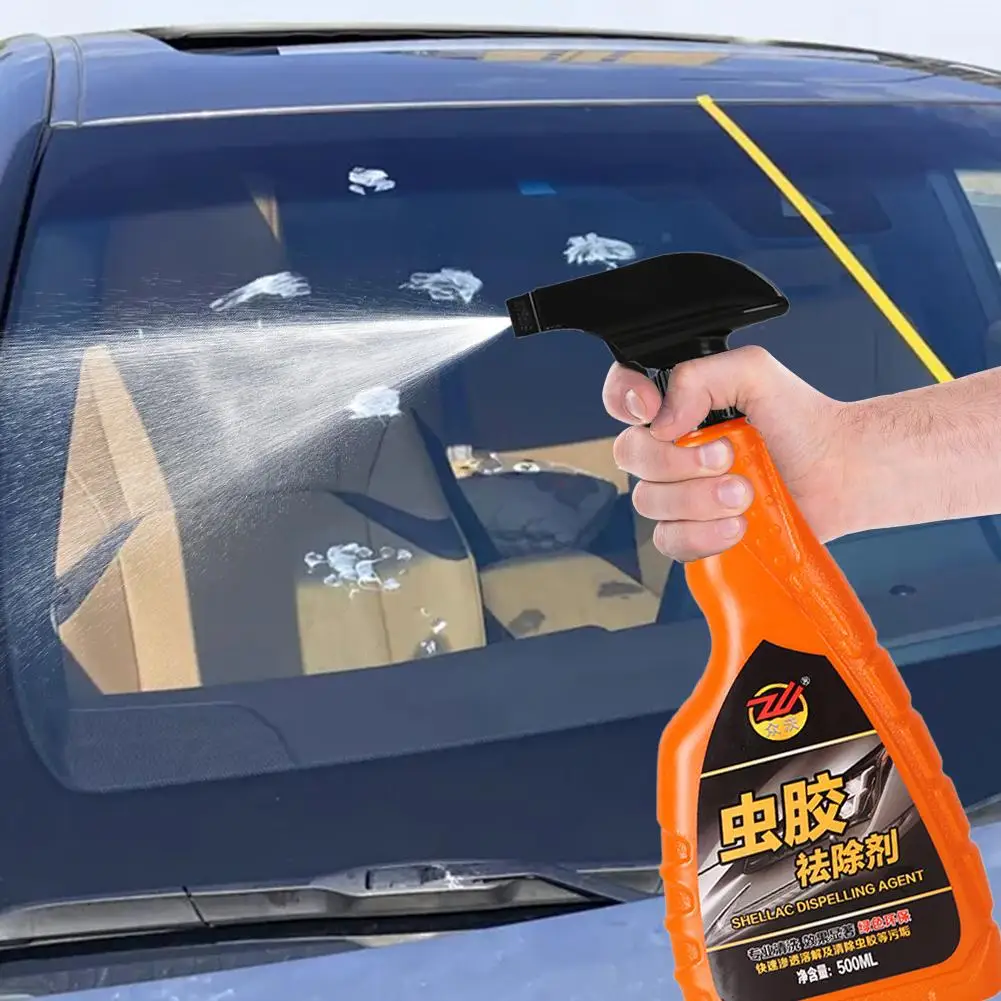 Car Shellac Dispelled Agent Multifunctional Foam Cleaner Insect Bird Droppings Mosquito Cleaner Powerful Stain Remover