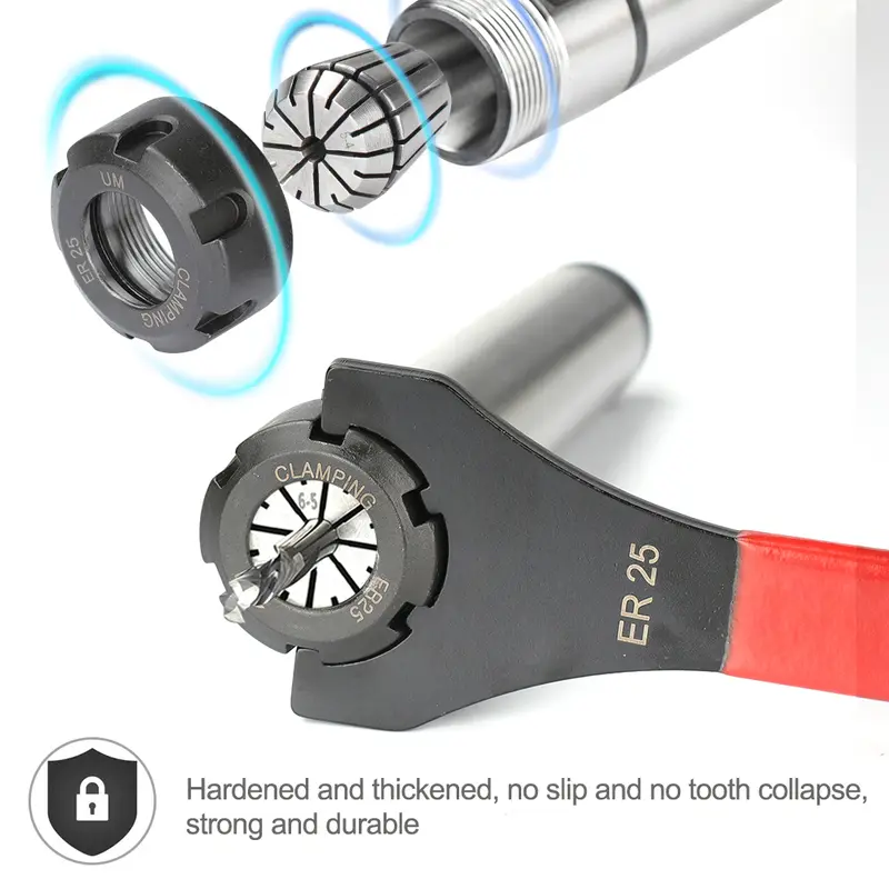 ER11 ER16 ER20 ER25 ER32 M UM Type CNC Nuts ISO APU Drill Wrench CNC Milling Machine Cutter Lathe Tools Shank ER Spanner - Image 4