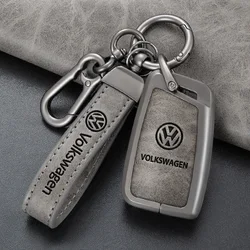 Car Key Case Cover Fob For VW Volkswagen Polo Tiguan MK2 Passat B5 B6 B7 Golf 4 5 6 7 MK6 MK7 Jetta Lavida Keychain Accessories