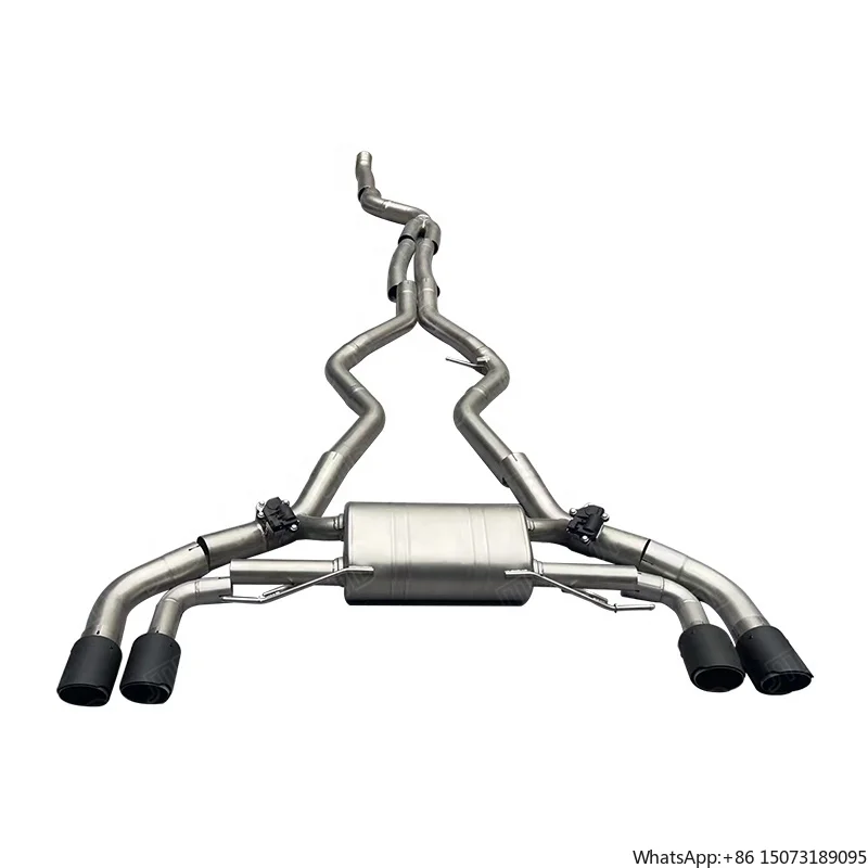 For  M240i G42 Exhaust Catback System 304 Stainless Steel with Polished Surface