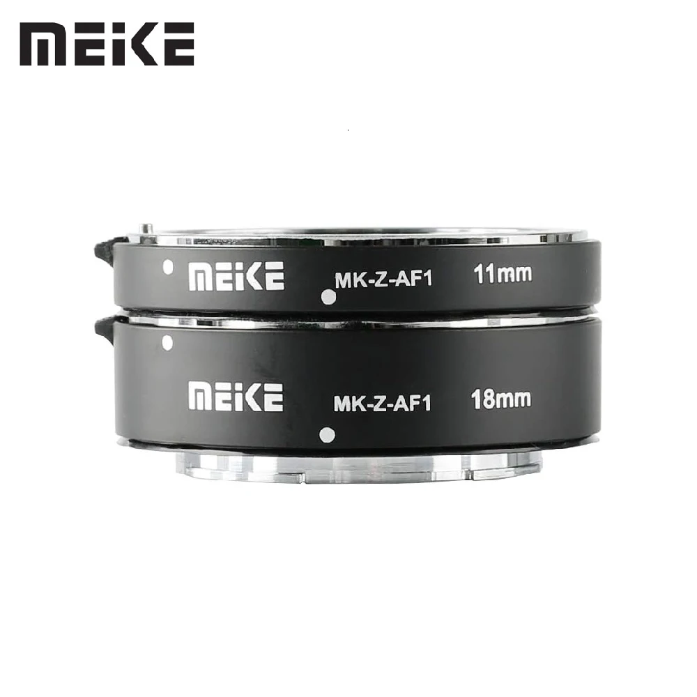 

Meike Metal AF Macro Extension Tube Auto Focus Adapter ring set 11mm 18mm for Nikon Z Mount Z5 Z6 Z7 Z9 Z6 II Z7 II Z50