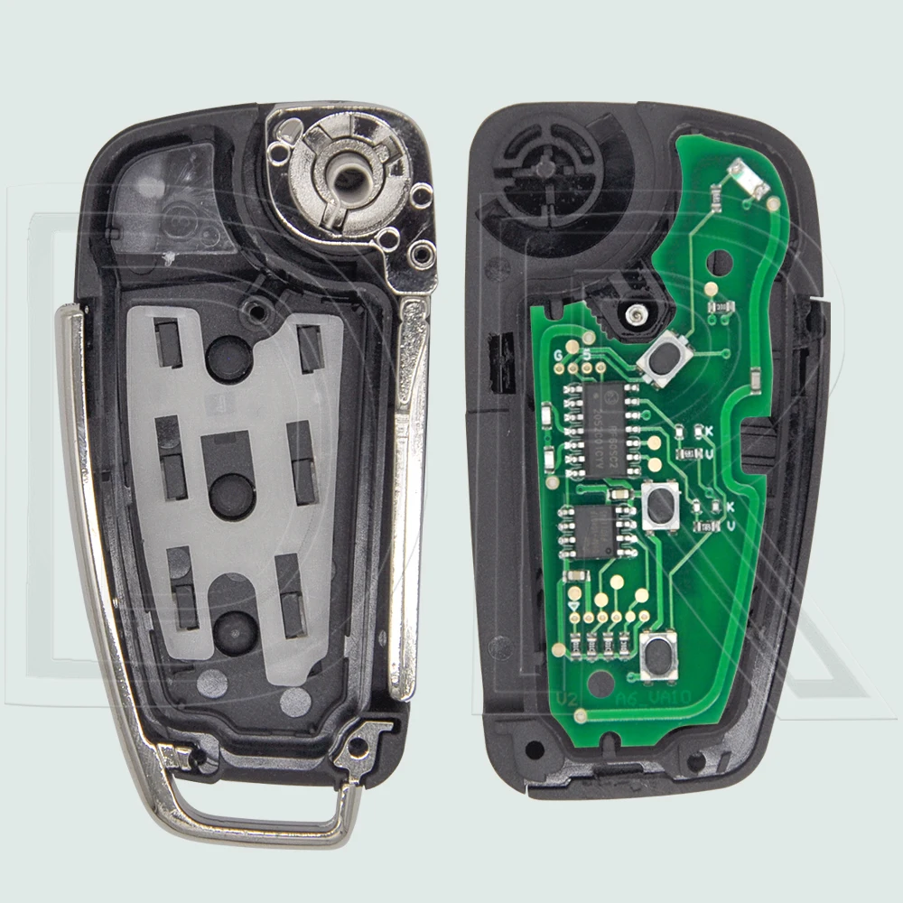 DR ID48 Chip 434.42MHz 8P0837220D/8X0837220D 315MHz 8P0837220E/G Car Remote Control Key For Audi A3 A4 S3 S4 Q3 RS3 TT 2005-2013