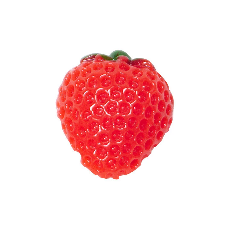 10pcs DIY Resin Charms Slime Supplies Additions Decor For Slime All Filler Cute Strawberry Phone Case Accessories Craft Ornament