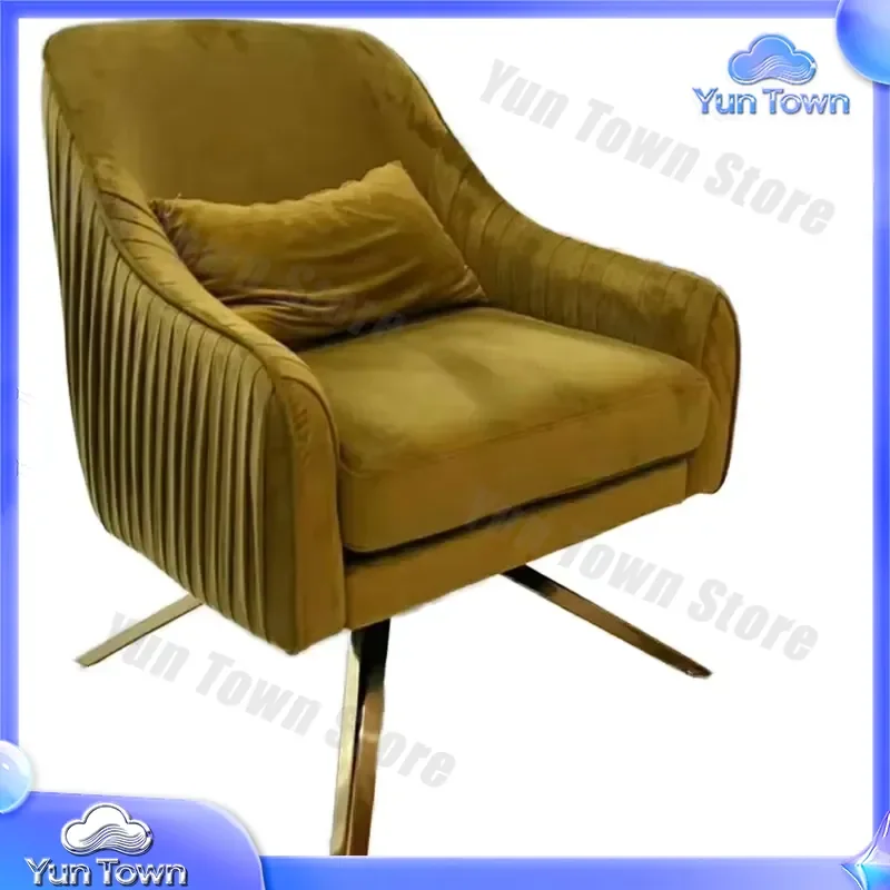 High-Quality Comfortable Custom Modern Nordic Recliner Sofa for Chinese Casual Living Room Use Single Blue Velvet Upholstered