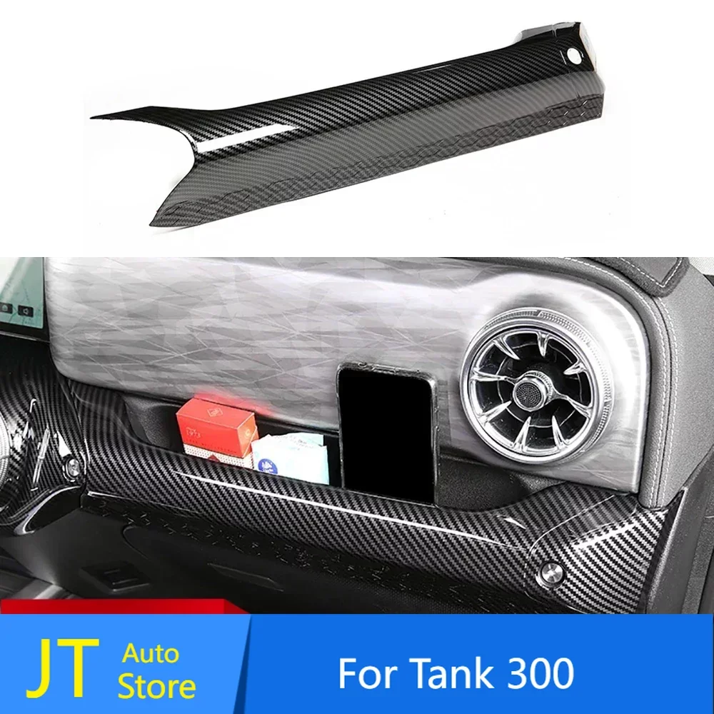 

For WEY GWM Tank 300 Front Passenger Handle Storage Box Door Armrest Baffle Car Interior Modification Accessories 2021 2022 2023