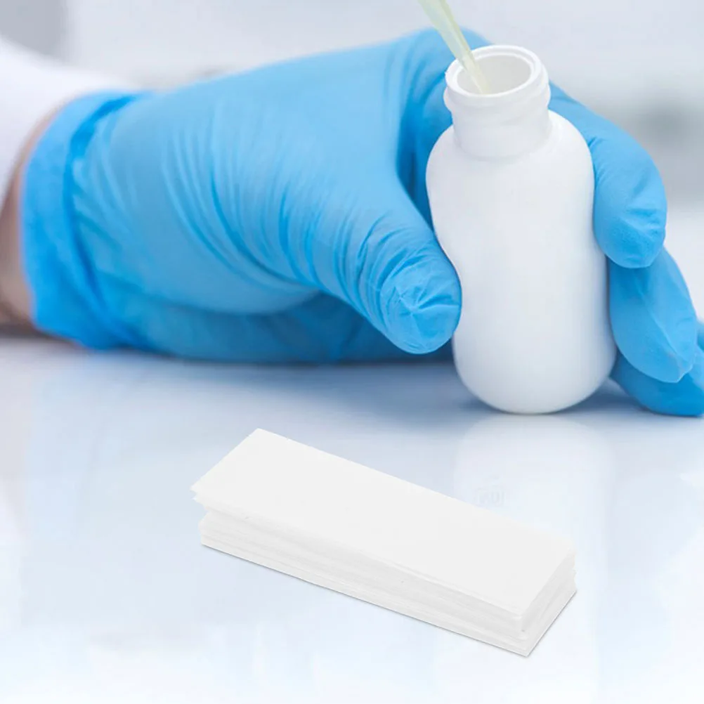 

100pcs Filter Paper Test Microscope Chemistry Chromatography Strips Absorbent Blotting Papers Laboratory Experiment Teaching