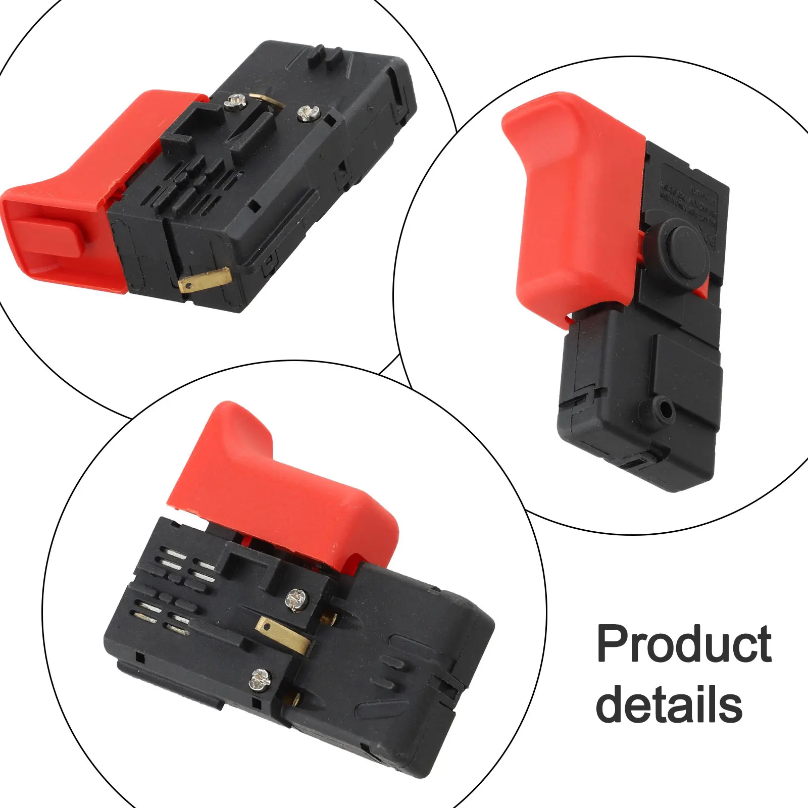 for Easy to Install and For Bosch Drill Switch for GBM13RE/GBM10RE/GBM350RE TBM3400/TBM1000 (78 characters) for