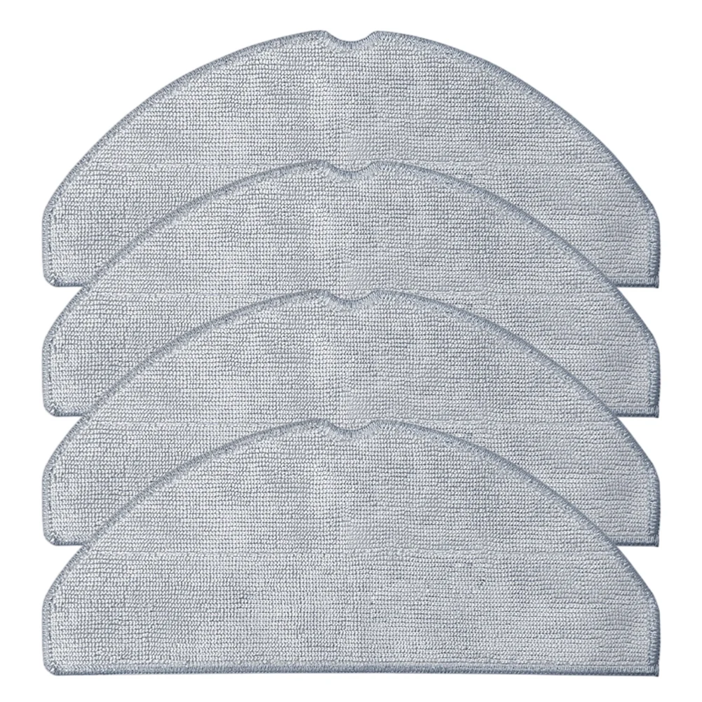 For ILIFE A30 Pro Self Emptying Robot Vacuum Mop Cloth Replacement Kit Includes 4 or 10 Microfiber Cleaning Rags