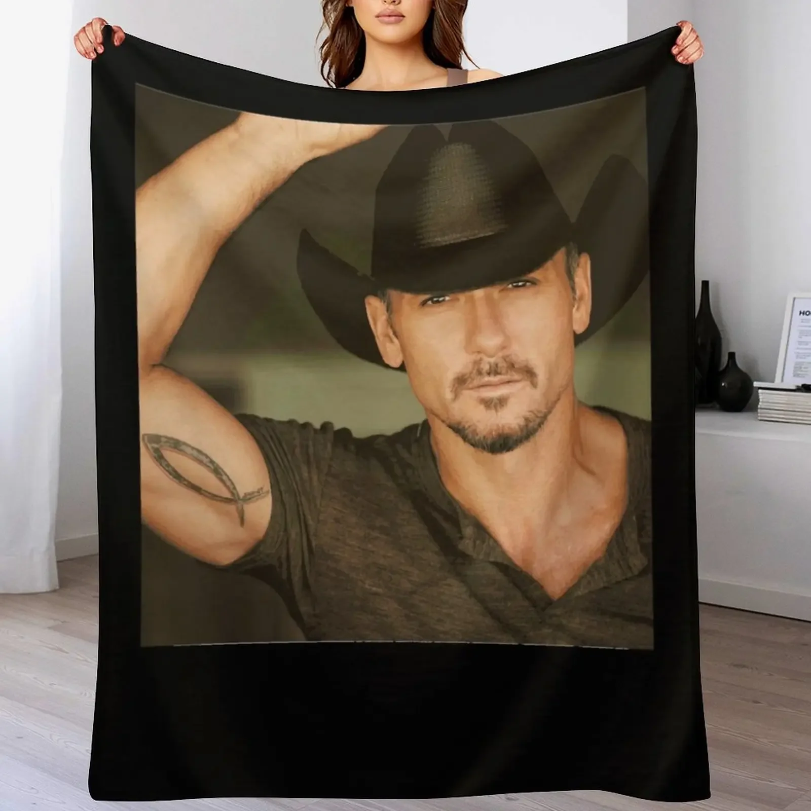 

Mcgraw Tim Classic Throw Blanket Soft Plush Blanket as Housewarming Gift