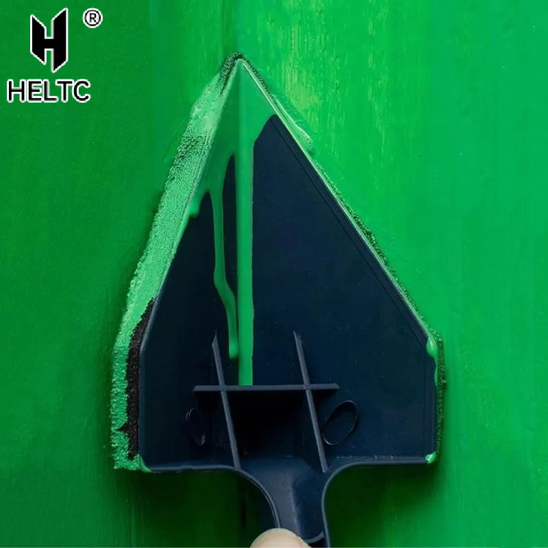 

1 шт. треугольная кисть для рисования с прочной пластиковой ручкой - многофункциональный уголок и художник для простого нанесения