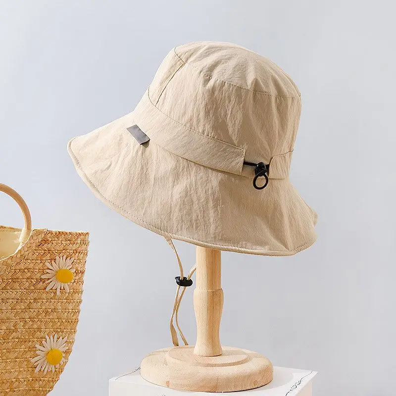 Chemotherapy Hair Loss Cap Sunshade Bucket Hat Women's Breathable Summer Fisherman Cap Special Use after Craniotomy Surgery