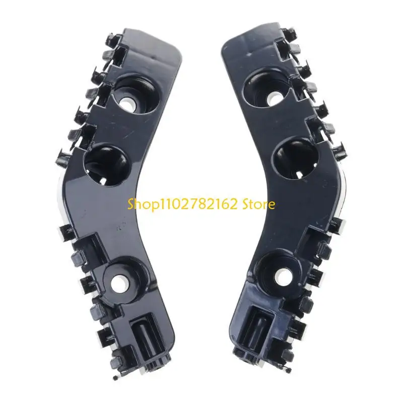 

547B 1 Pair Black Plastic Car Front Left & Right Bumper Bracket 55079229AD 55079228AD for 2011-2013