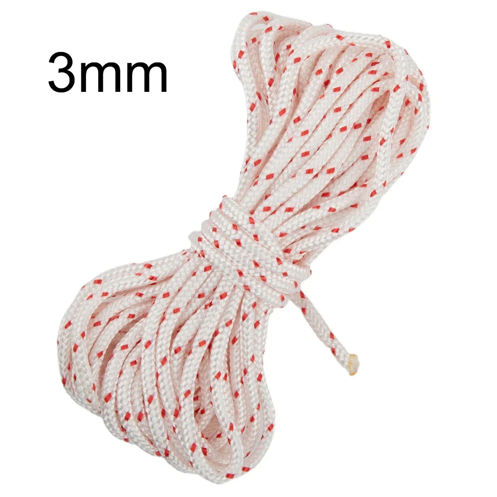 Starter Rope Pull Rope Pull Cord Pull Starter Cord Rope Chainsaw Trimmer Construction Equipment Lawn Mower Parts Garden Tools