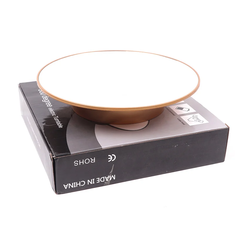 

Nunify 360 Degree Motorized Rotating Turntable Display Stand For Mannequin Head Wig Display Hair Salon Electric Turntable 25Cm