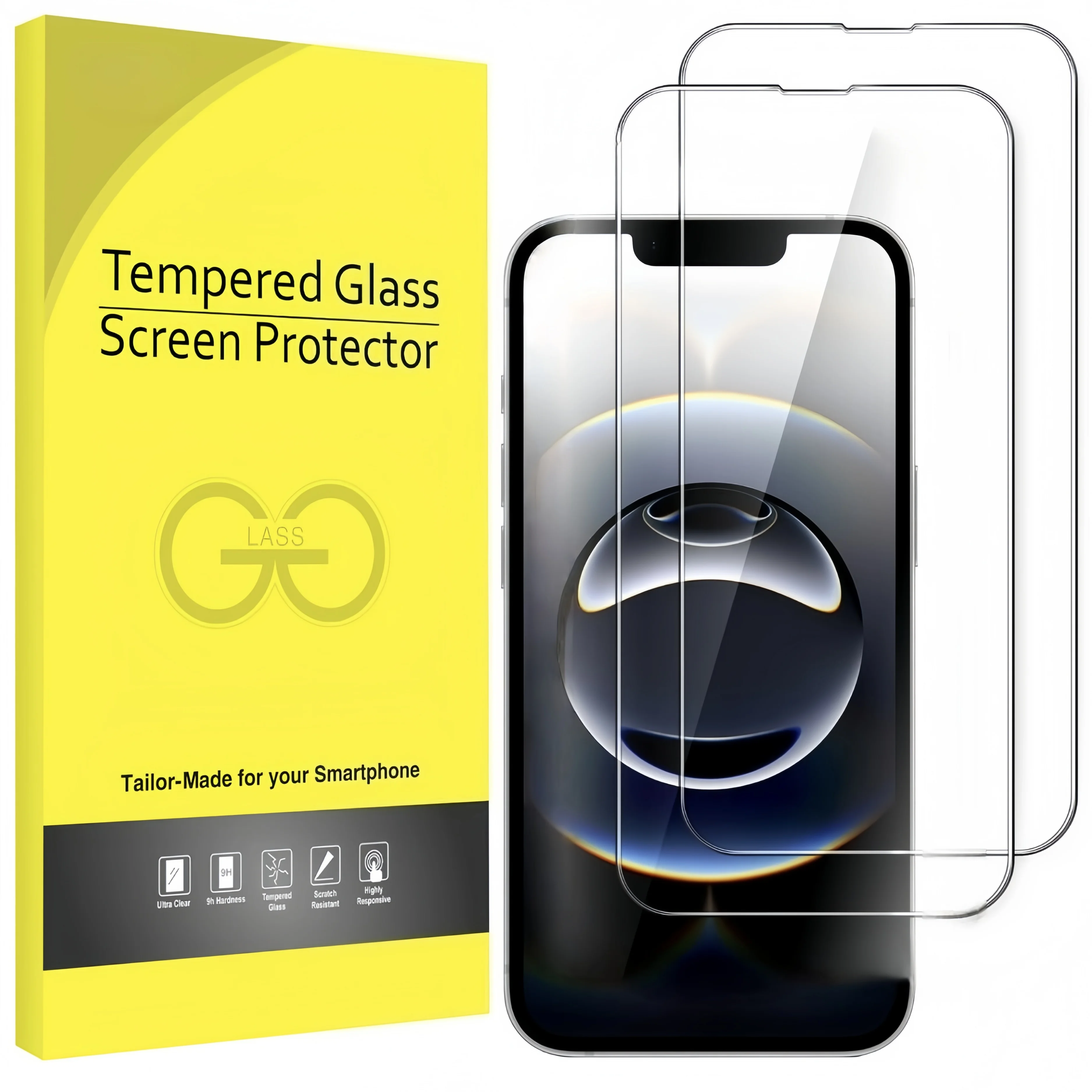 2 Pcs Full Coverage…