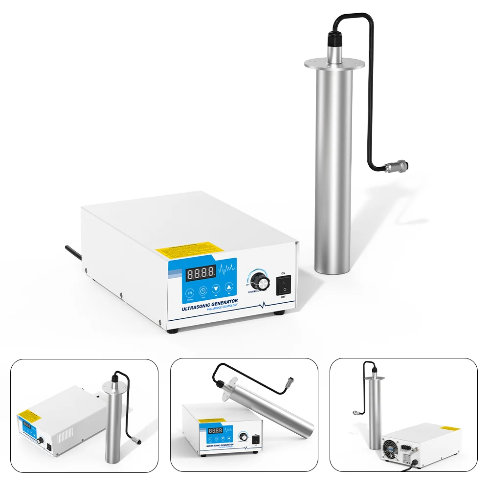

Submersible Ultrasonic Transducer Rod Immersion Vibration Cleaner for Heavy-Duty Cleaning Extraction & Homogenization