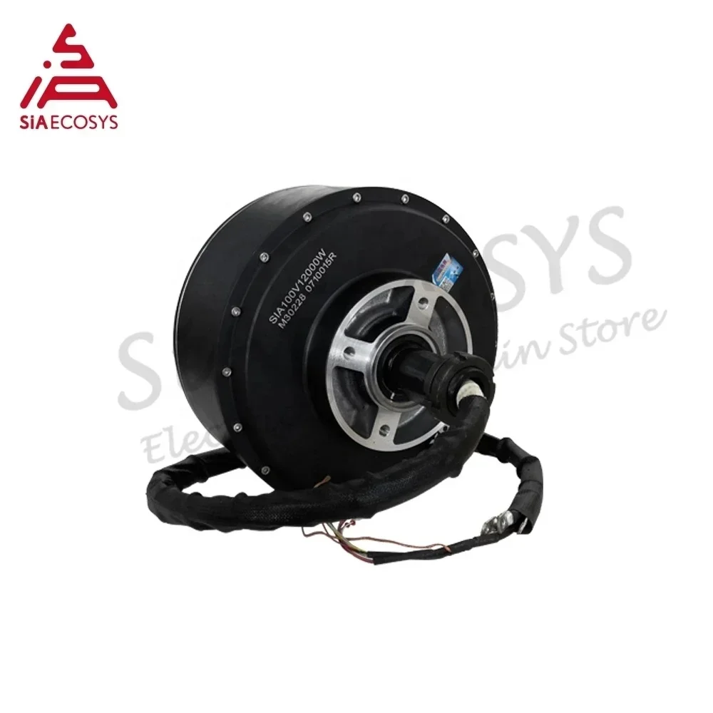 Electric Car Conversion Kit SiAECOSYS QS 4wd 12000W V4 96V 146kph Hub Motor With SIAPT96800 Controller Power Train Kits