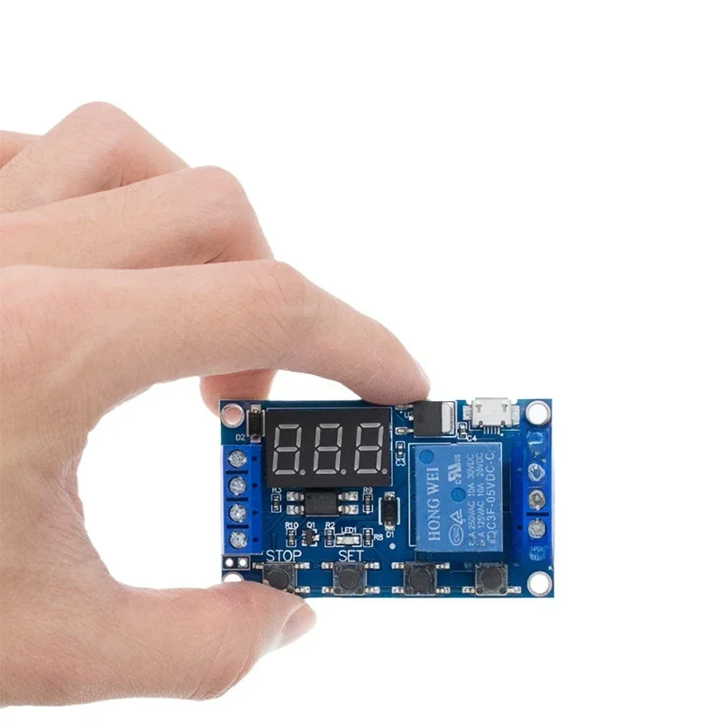 6-30 فولت وحدة التتابع التبديل الزناد تأخير الوقت دائرة الموقت دورة قابل للتعديل 828 الترويج