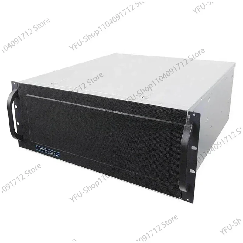 PC Computer Industrial Rack Mount Server 4U Chassis Case