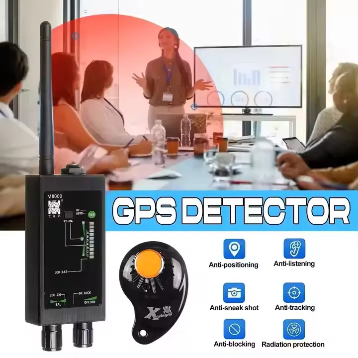 M8000 Hidden Camera Detector, Bug Detector, GPS Tracker Detector for Hotel Car Office view 5