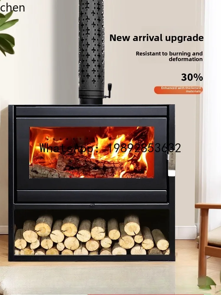 AB  Fireplace Home Indoor Heating Villa Homestay Self-built House Decorative Heating Stove