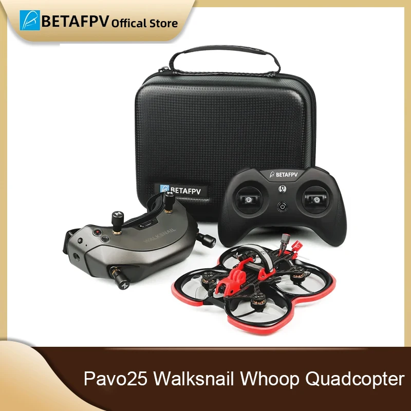 BETAFPV Pavo25 Walksnail Whoop Quadcopter With/ Without Walksnail VR Goggles LiteRado Remote Controller FPV Racing Drone