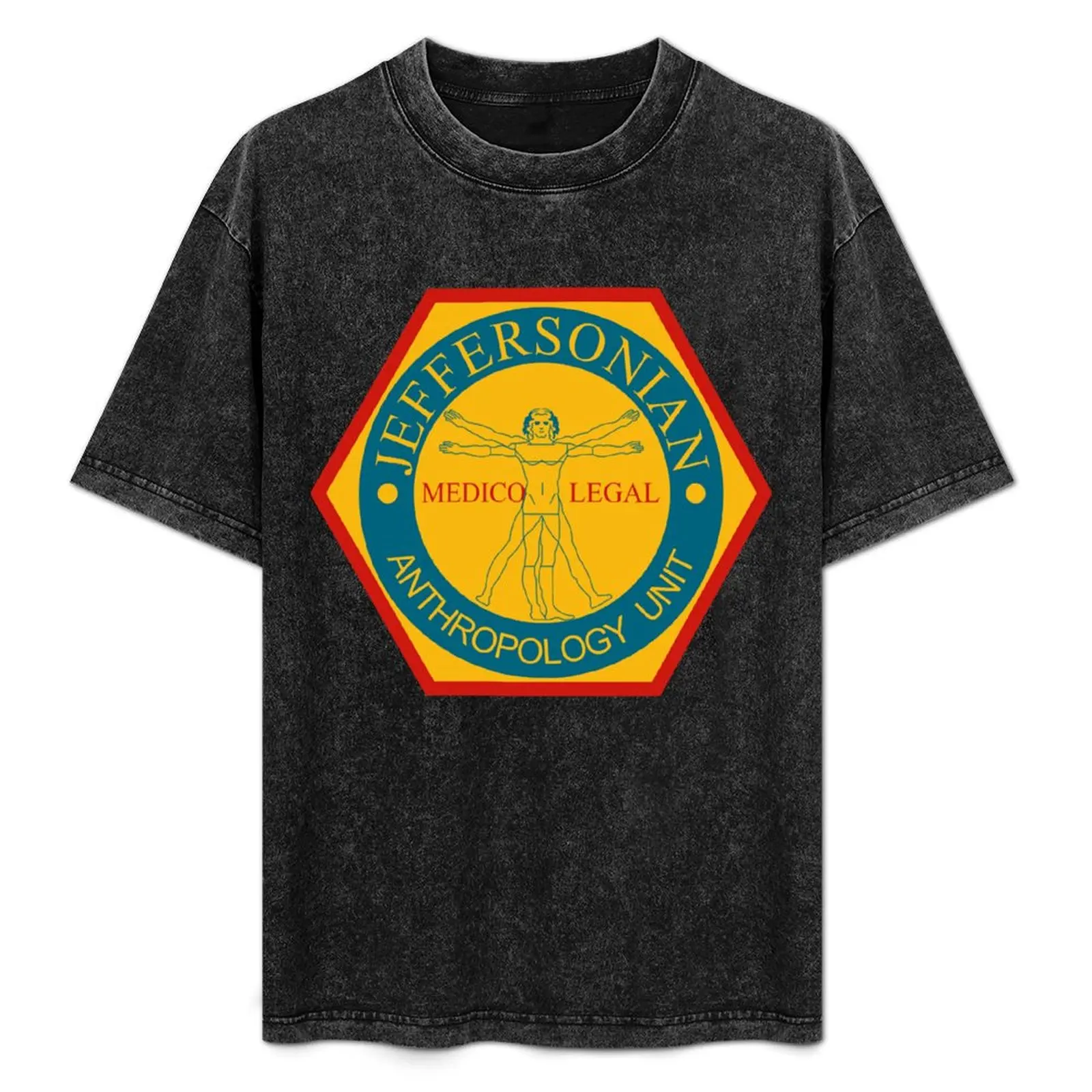 

Jeffersonian Logo- Bones TV Show T-Shirt animal prinfor boys Short sleeve tee graphics affliction shirts outfits for men