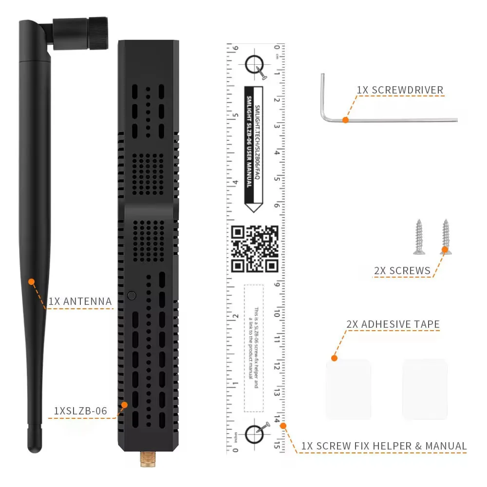 Zigbee SMLIGHT SLZB-06/06M/06P7 a Ethernet, WIFI y USB coordinación de puerta de enlace funciona con PoE con Zigbee2MQTT, asistente doméstico, ZHA