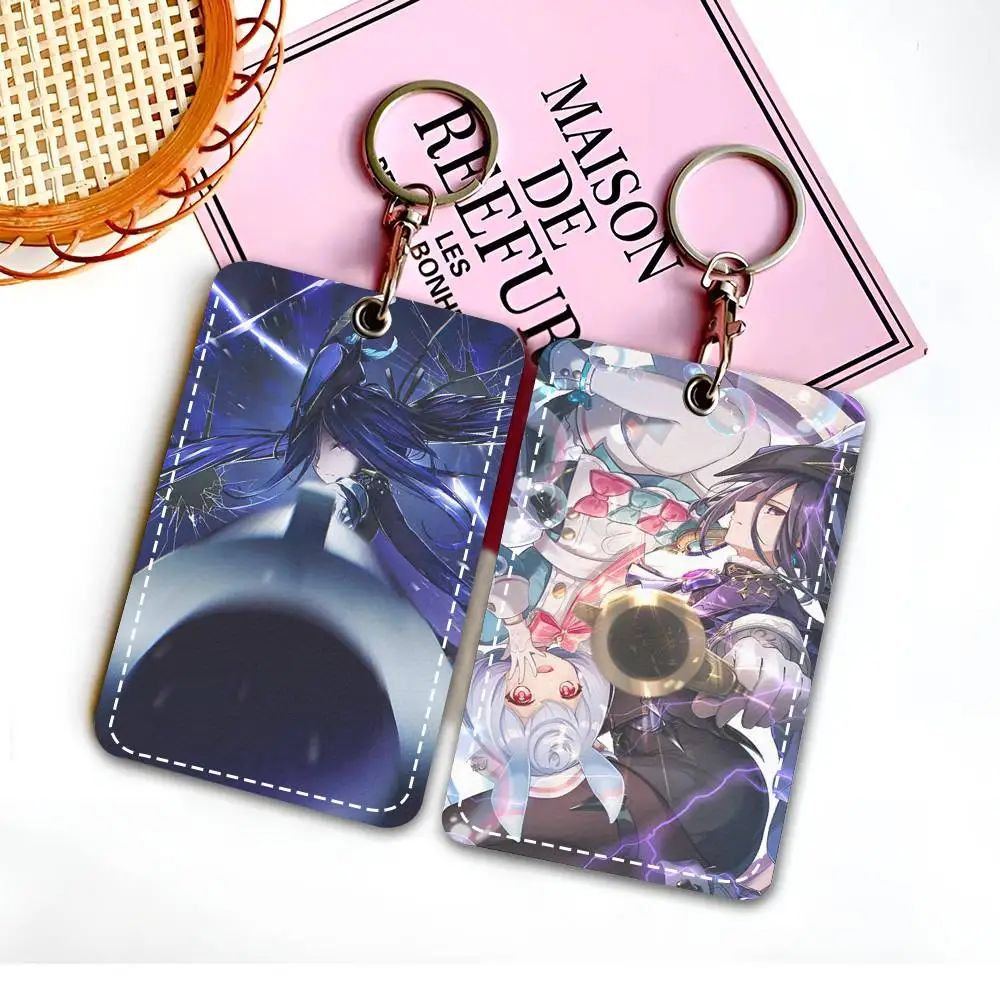 

Брелок-держатель для карт доступа и ID-карт по мотивам игры Genshin Impact (Клоринда)