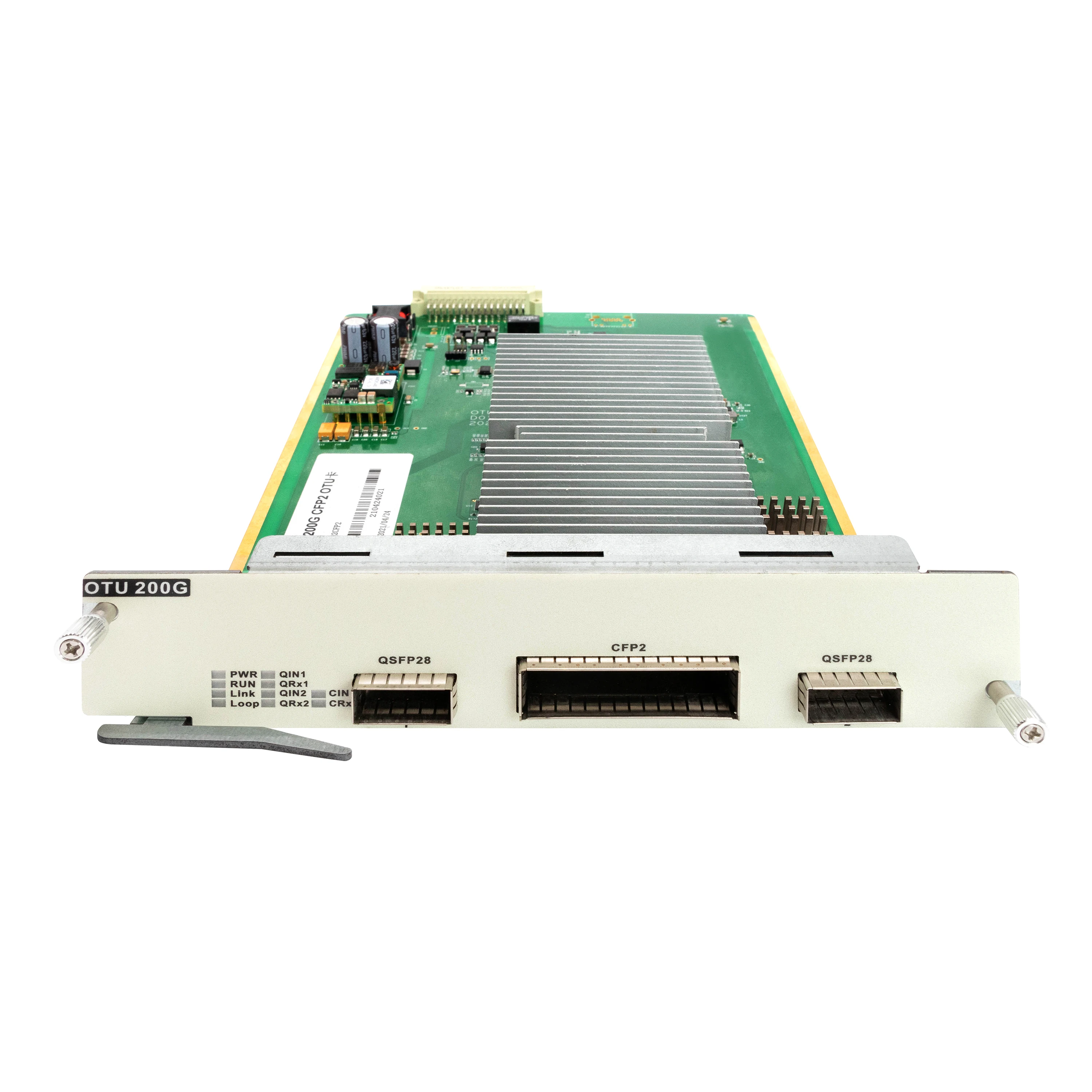 2026 فريد 1 * CFP2 2 * QSFP28 DWDM متماسكة 200G OTU المستجيب