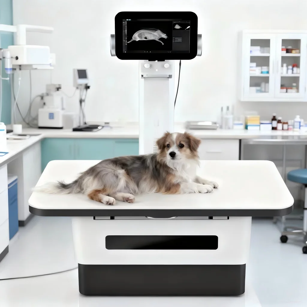Veterinary X-ray equipment with high stability and high imaging accuracy