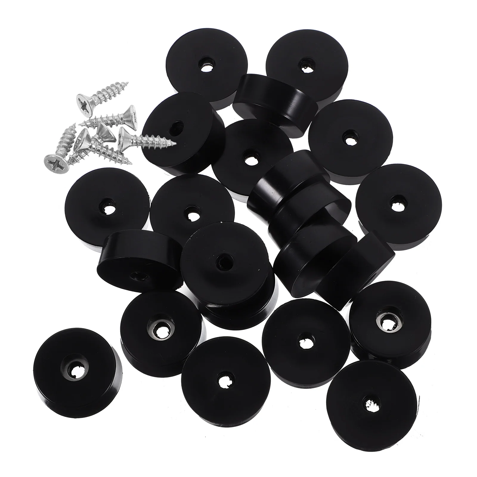 100 Pcs Stoppers Furniture Shock Absorbing Feet Table Leg Levelers Cushion Headboard Bumper