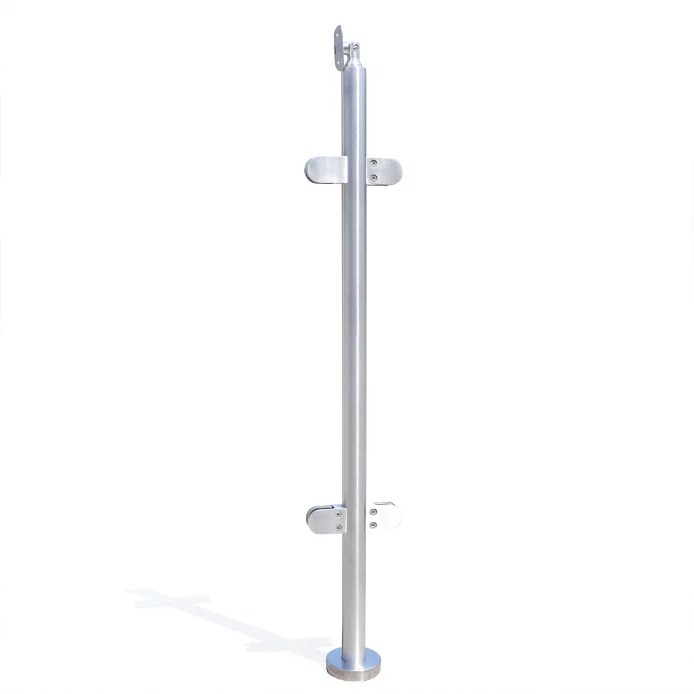 Stainless Steel Railing Post, Safe Smooth Surface, Handrail Seat, Easy Install & Clean for Various Applications