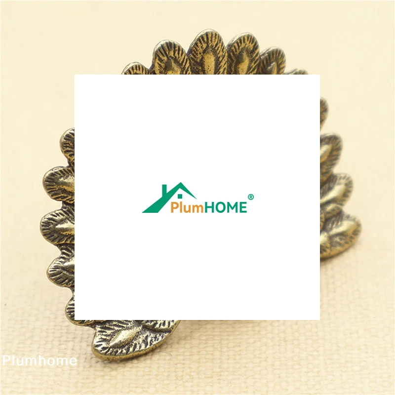 Home Brass Peacock Statue Vintage Animal Figurine Tabletop Decoration Crafts Decor