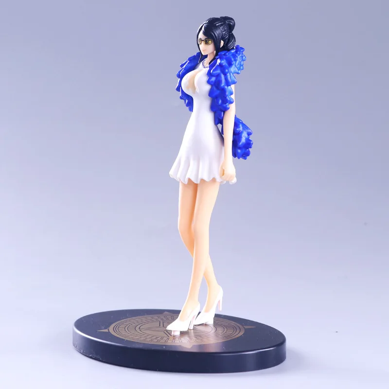 Anime One Piece Film Gold Nico Robin White Dress Ver. PVC Action Figure Sexy Girls Statue Collectible Model Toys Doll Gifts 20CM