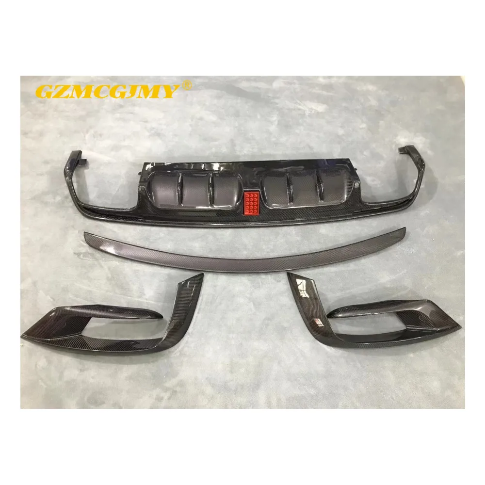 15-17 year high-quality S63 BS carbon fiber kit suitable for W222 S63 AMG front lip rear diffusers