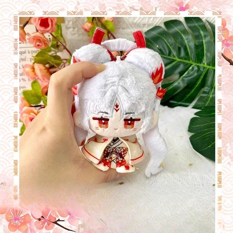 

Аниме игра Onmyoji Shiranui хлопчатобумажная искусственная мультяшная мини-косплей мягкое кольцо очаровательная подушка для фанатов коллекционный подарок 12 см