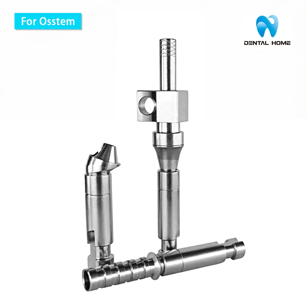 For Osstem Multi unit Straight Angled Abutment Fixture Pick-up&Transfer Impression Coping Multi unit base Healing cap Pre-Milled